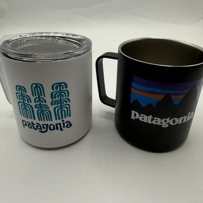Patagonia MiiR 12oz Camp Cup Set Black White Insulated Stainless
