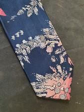 Vintage Krawatte Style Flower 70er Jahre Binder Schlips