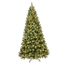 5ft Pre-Lit Artificial Christmas Tree with 200 UL Lights, 551 PVC Tips,