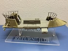 Vintage Star Wars Tatooine Skiff 1984 Kenner ROTJ POTF w/ Stand - INCOMPLETE