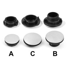 Stainless Steel Kitchen Sink Tap Hole Blanking Plug Stopper Basin Cover