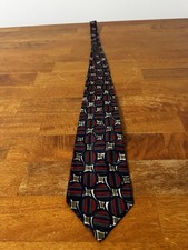 Mulberry Hand Sewn Thai Silk Tie Multicolor Vintage Men s Necktie