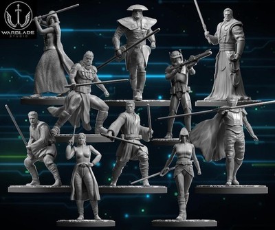 Januar Sammlung - Star Wars Legion Shatterpoint kompatibel Warblade