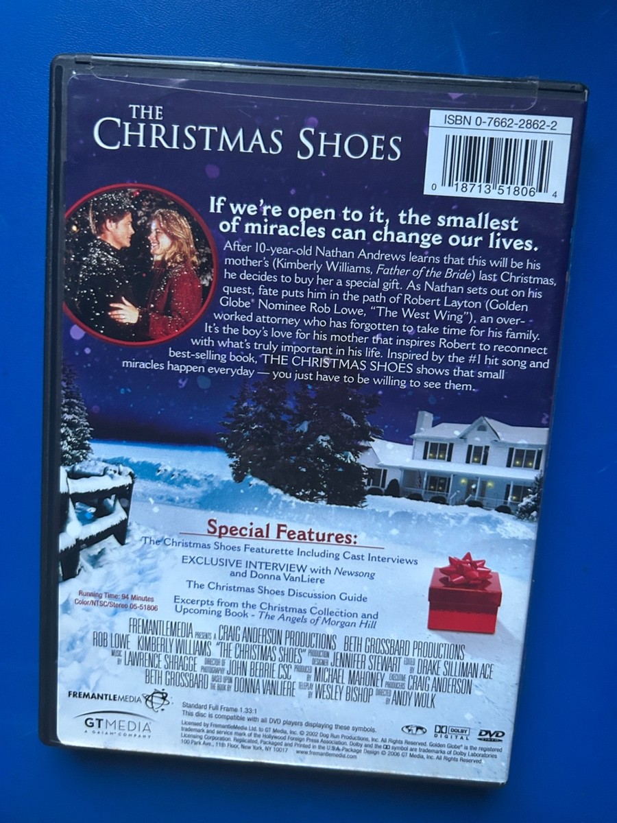 The Christmas Shoes -Holiday Movie - Rob Lowe. DVD. | eBay