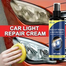 100ml Car Headlight Restoration Spray Anti Yellowing Oxidation Cleaner