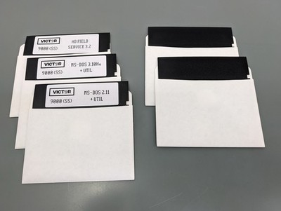 Victor 9000 Boot + Utilities Disks ~ DOS, Kermit File Transfer, etc DSDD Floppy