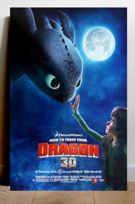How to Train Your Dragon | Hiccup Haddock Gloss Poster | Film Fan Gift Idea | Mo