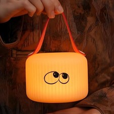 Cute Night Lights for Children, Rechargeable Soft Light, Nursery Lamp, Lantern