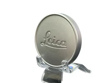 [Unused] Leica A36 36mm Front Metal Lens Cap Silver From JAPAN