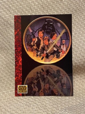 1993 Topps Art of Star Wars Galaxy Plate Art #79 Thomas Blackshear