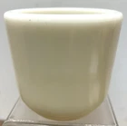 Vintage WWII US Navy Corning Milk Glass Watchman Hand Warmer Mug Cup