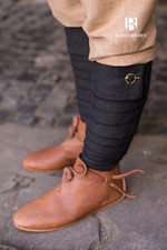 Burgschneider - Winingas Asgar Herringbone Black/Grey medieval  fantasy costume