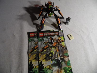 Lego Exoforce  8112   Battle Arachnoid  komplett mit Bauanleitung