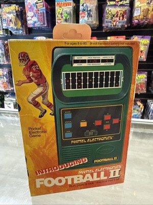 1978 Mattel Football Handheld Electronic Game New In Box Wow! Mint