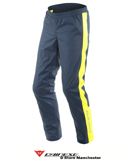 Dainese Storm 2 Black-Iris/Fluo-Yellow Unisex Sports Urban Touring Packable W...