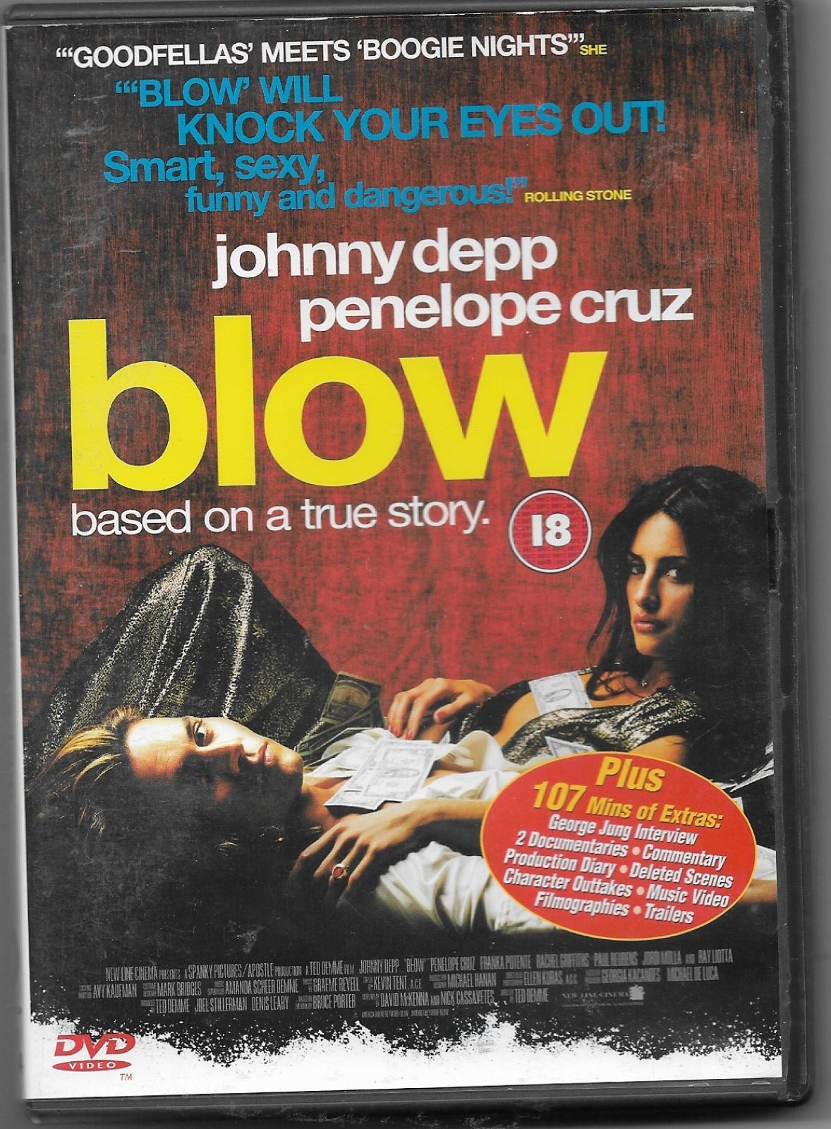 Blow DVD POSTED 48 HOURS TRACKED