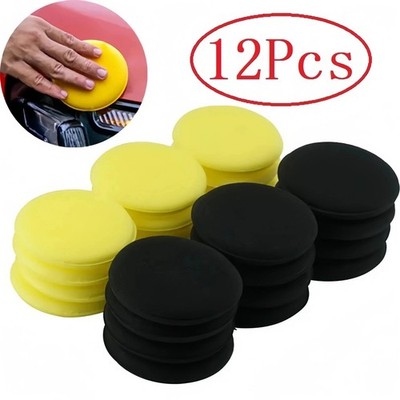 12 Stück Neu Auto Wachs Politur Schaum Schwamm Wachsapplikator Reinigung Detailing Pads