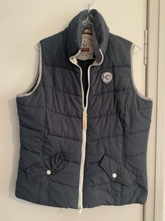Horse Ware Ireland Ladies Grey Medium Bodywarmer Medium Good Condition