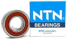 NTN 6000 LLU DEEP GROOVE BALL BEARING, RUBBER SEALED 10x26x8mm 6000 2RS