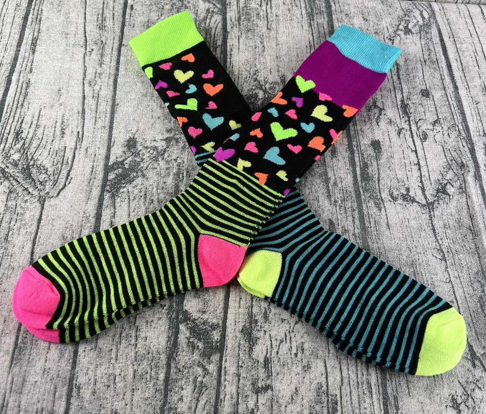 Bright Knee Highs 女式 9-11 码及膝袜 - 2 件套  — 第 3/4 张图片