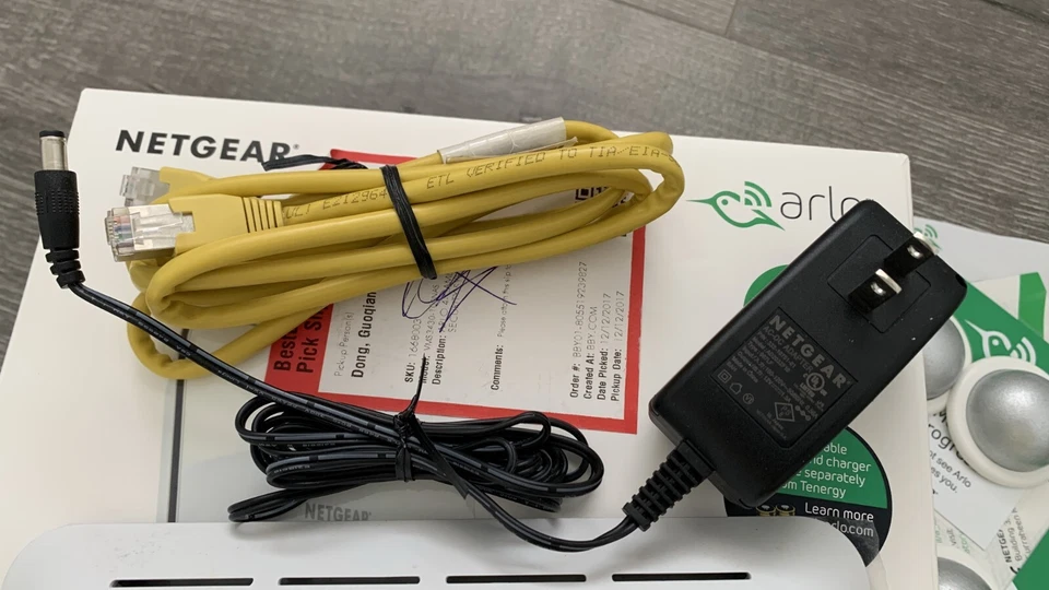 Netgear Arlo Smart Indoor Outdoor Wireless HD Security System 4x Cameras VMS3430 - Image 2 of 4