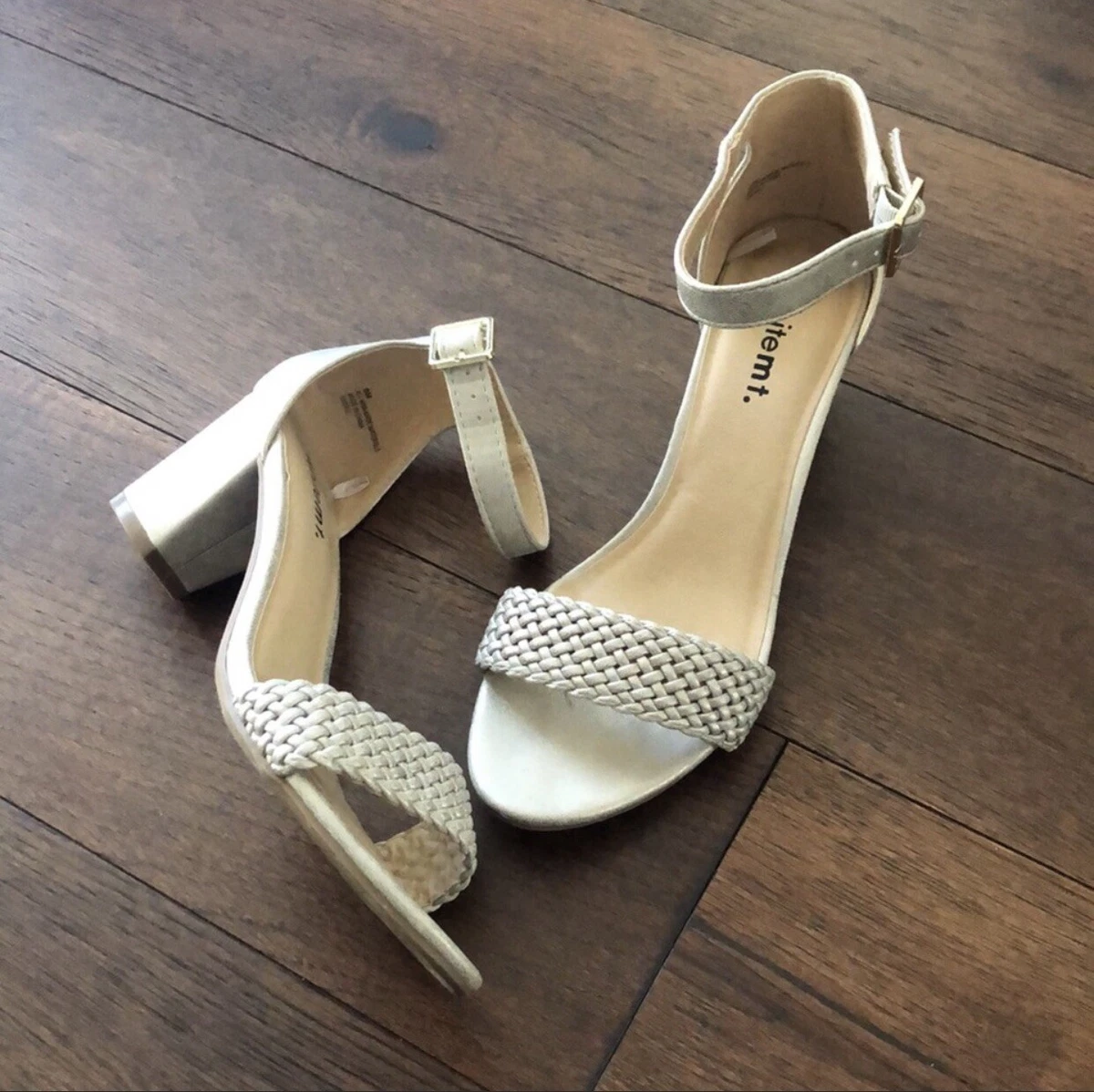 Block heels top size 8