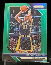2018-19 Prizm Prizms Green #55 Reggie Miller Indiana Pacers