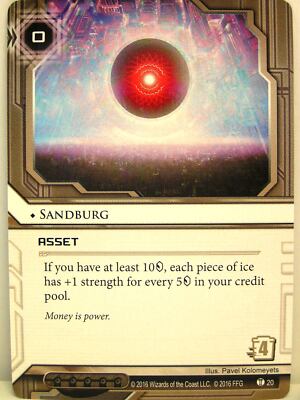 Android Netrunner LCG - 23 Seconds #001 - #020 - Karte aussuchen englisch