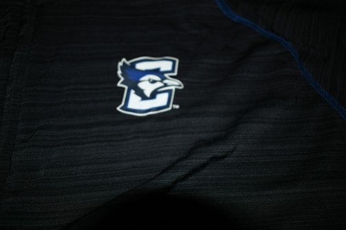 Men's Creighton Bluejays XXL 1/4 Sleeve Jacket (Black) Colosseum Athletics - Picture 2 of 6