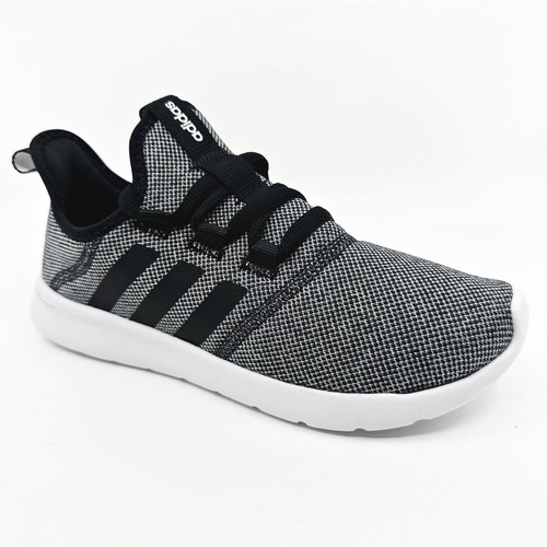 Adidas Cloudfoam Pure 2.0 Black White Womens Athletic Sneakers - 第 2/6 張圖片