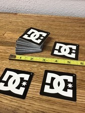 Dc Skateboard Shoe Co. Skateboarding Stickers 2.25 - 4 Pieces Authentic Mm7