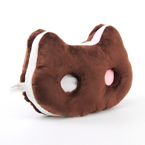 cookie cat plush toy