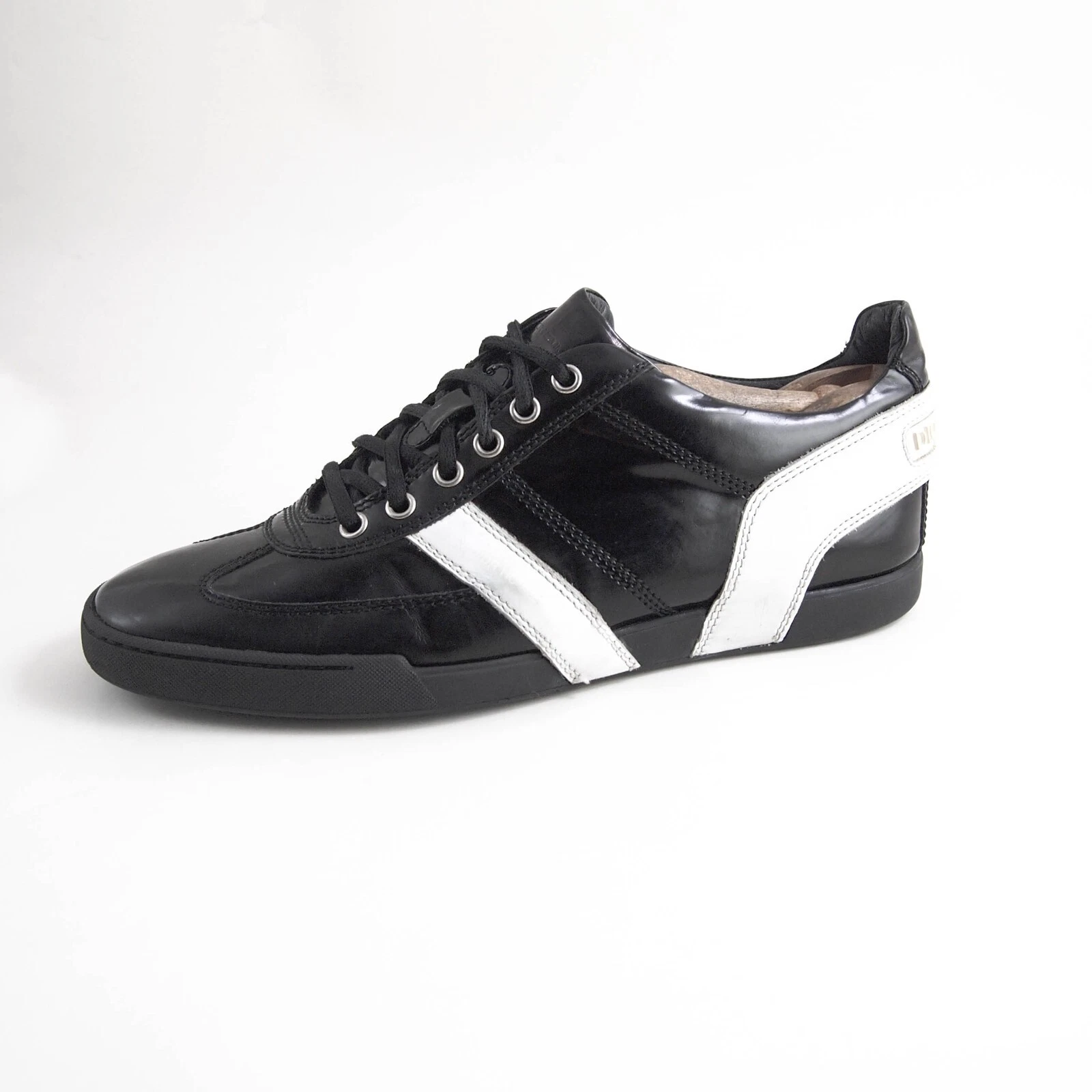 Baskets basses Dior Homme cuir noir chaussures homme taille US 6,5 EU 39,5