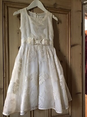 Lesy Harrods Zeremonie Kleid (off white) 7 Jahre