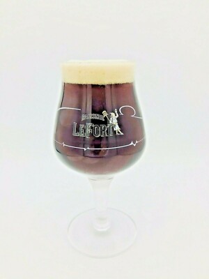 Brasserie Le Fort 25cl Belgisches Bierglas Brandneu 2020 Version Omer