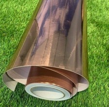 Rose Gold Self Adhesive Vinyl Sticky Back Plastic Sign Making Vinyl Chrome