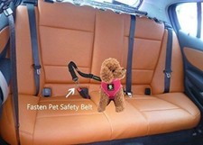 Dogs Seat Belt 2 piece,LovinPet Pet Vehicle Seatbelt Harness Safety Adjustable 