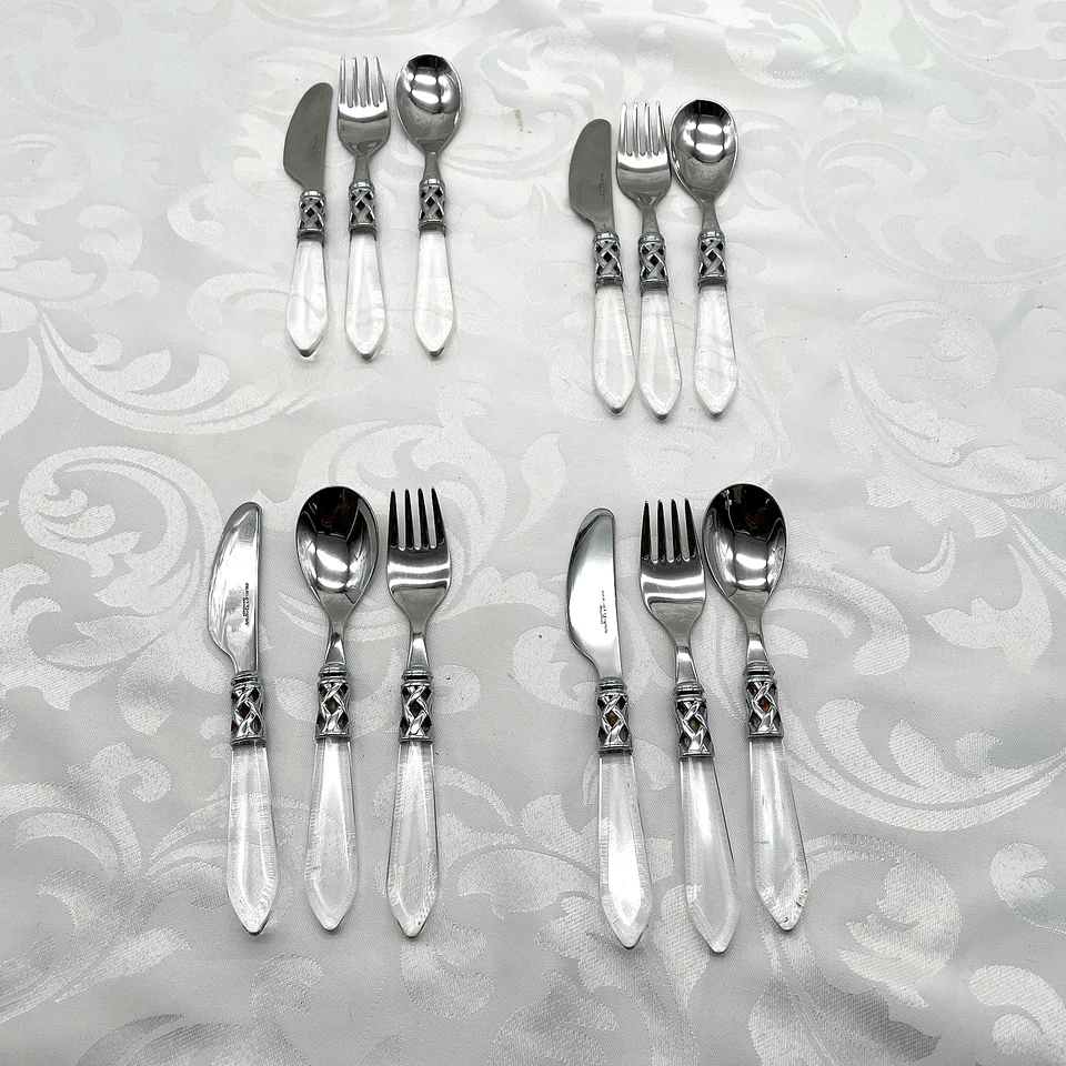 JUEGO DE 3 UTENSILIOS PARA NIÑOS BUGATTI ALADDIN BAMBINO Foto 4 de 4