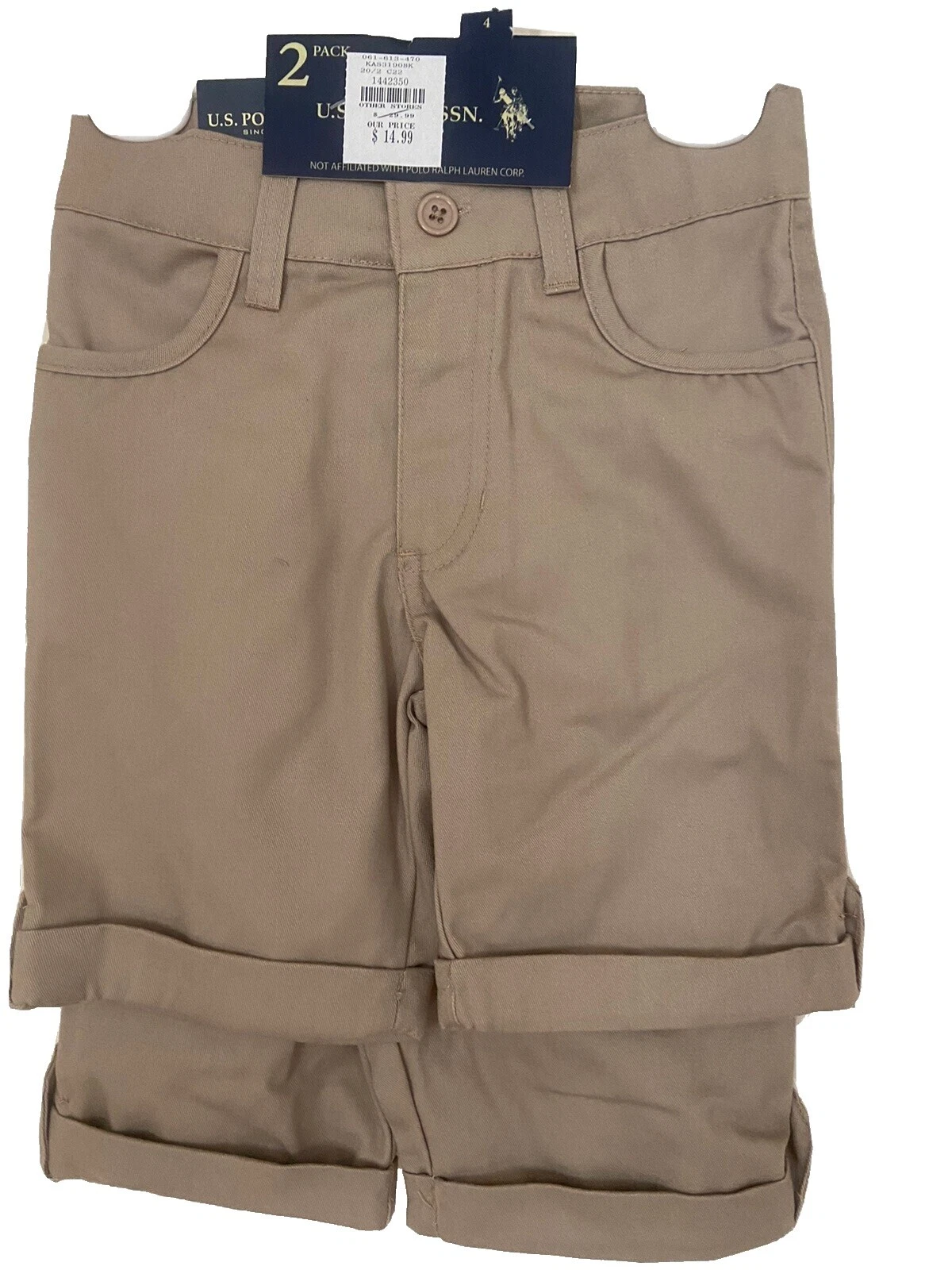 Pantalones cortos US Polo Assn. uniformes escolares para Chicas