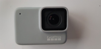 GoPro HERO 7 White Hardly Used Plus Outer Casing & Charger removable SD Card