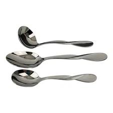 Oneida Aquarius 3 Piece Hostess Set Stainless
