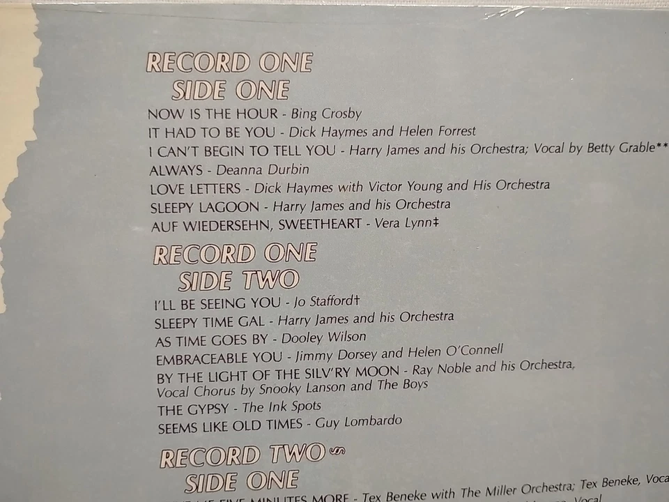 The White Cliffs Of Dover 3 x Vinyl LP MCA Records MSM2-35199 1990 - Image 4 of 4