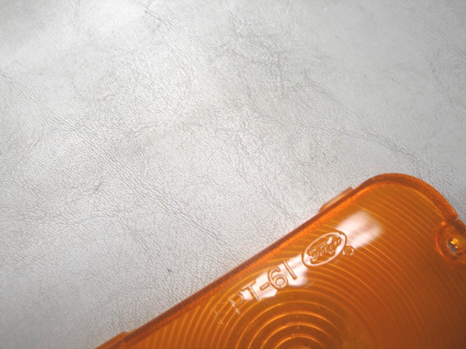 64 65 66 67 1964 1965 1966 1967 MERCURY COMET AMBER PARK LENS PAIR FoMoCo NEW *