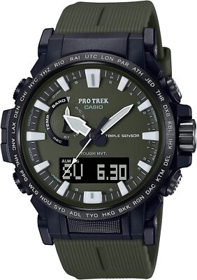 PRO TREK クライマーラインPRW-61Y-3JF CASIO PRO TREK PRW-61Y-3JF Climber Line Solar Atomic Radio Outdoor