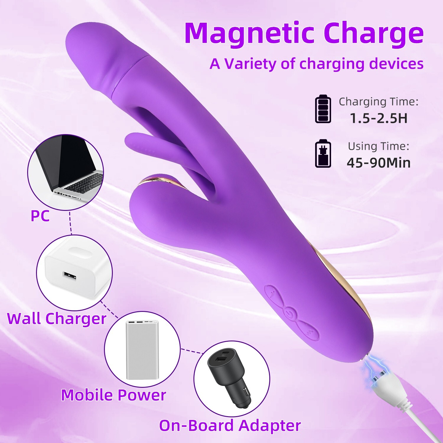 For Women Powerful Personal Bullet Vibrators Waterproof Neck Wand Massagers Toys