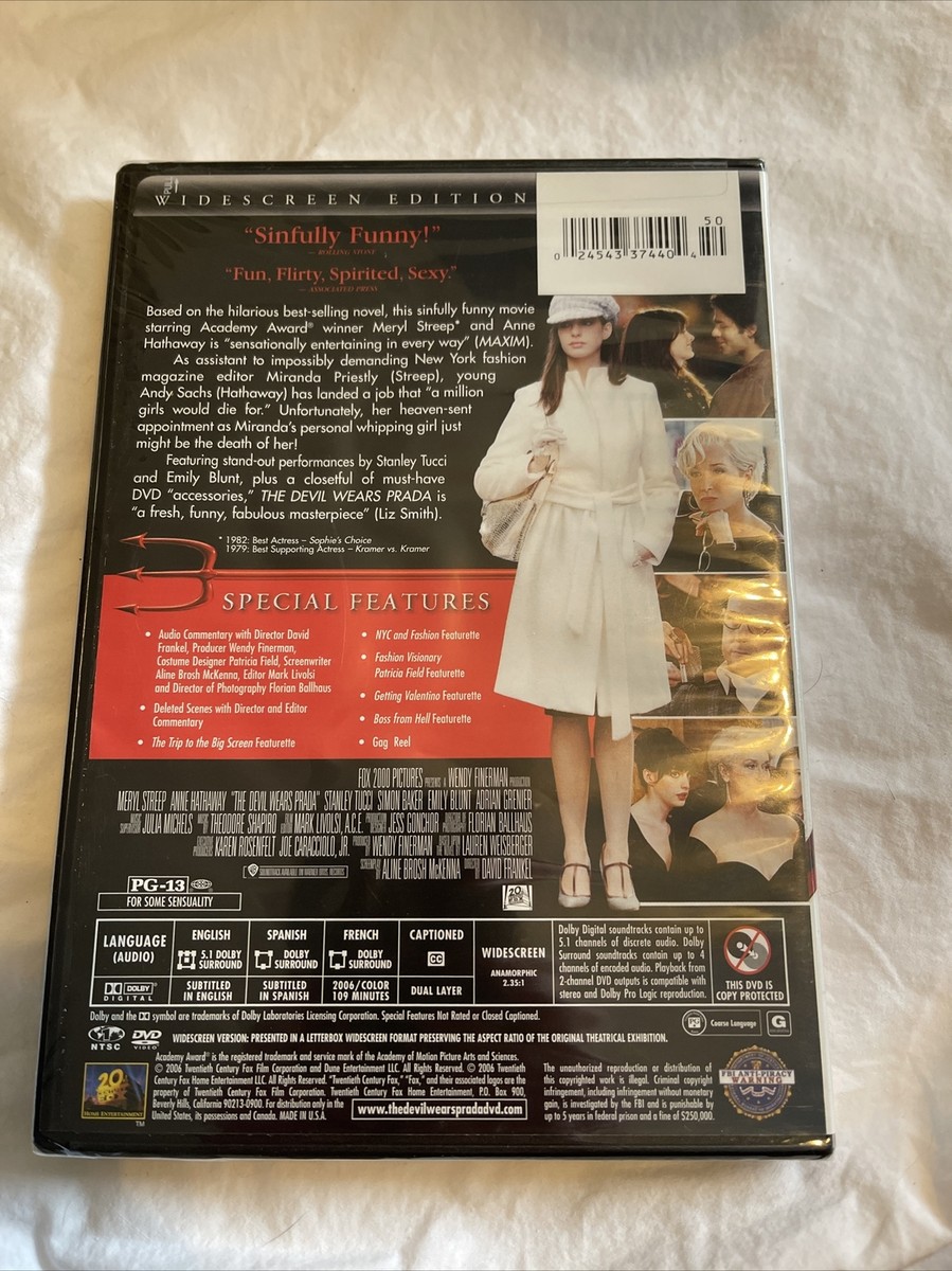 The Devil Wears Prada (DVD, 2006) 24543374404| eBay