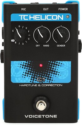 TC Helicon Voicetone C1 Voice Effector Voice Effector Pitch Correction NEW Japan