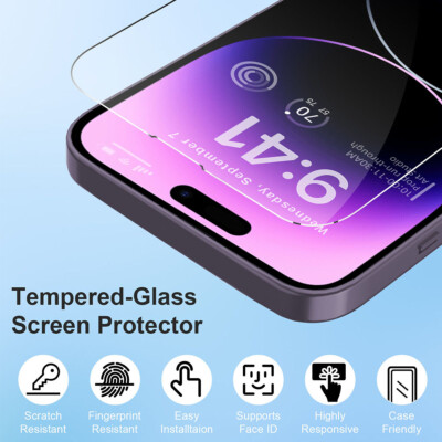 Wholesale lot  For Apple iPhone 17E  9H Clear Tempered  Glass  Screen Protector