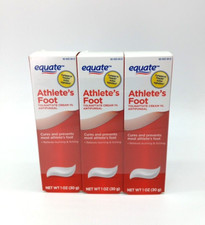 3X Compares To Tinactin Athlete's Foot Treatment Antifungal Cream 1oz exp 6/27