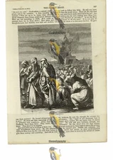 Faithfull Three, Do Not Bow, Book Illustration (Print), 1870